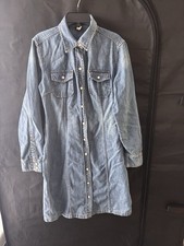 Gap Denim Chambray 100%! Cotton Dress, Blue, Western Size 2