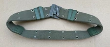 French Military Issue Canvas Equipment Belt 38"