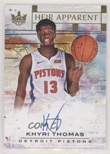 2018-19 Panini Court Kings Heir Apparent 141/199 Khyri Thomas #HA-KTH Auto 2b2