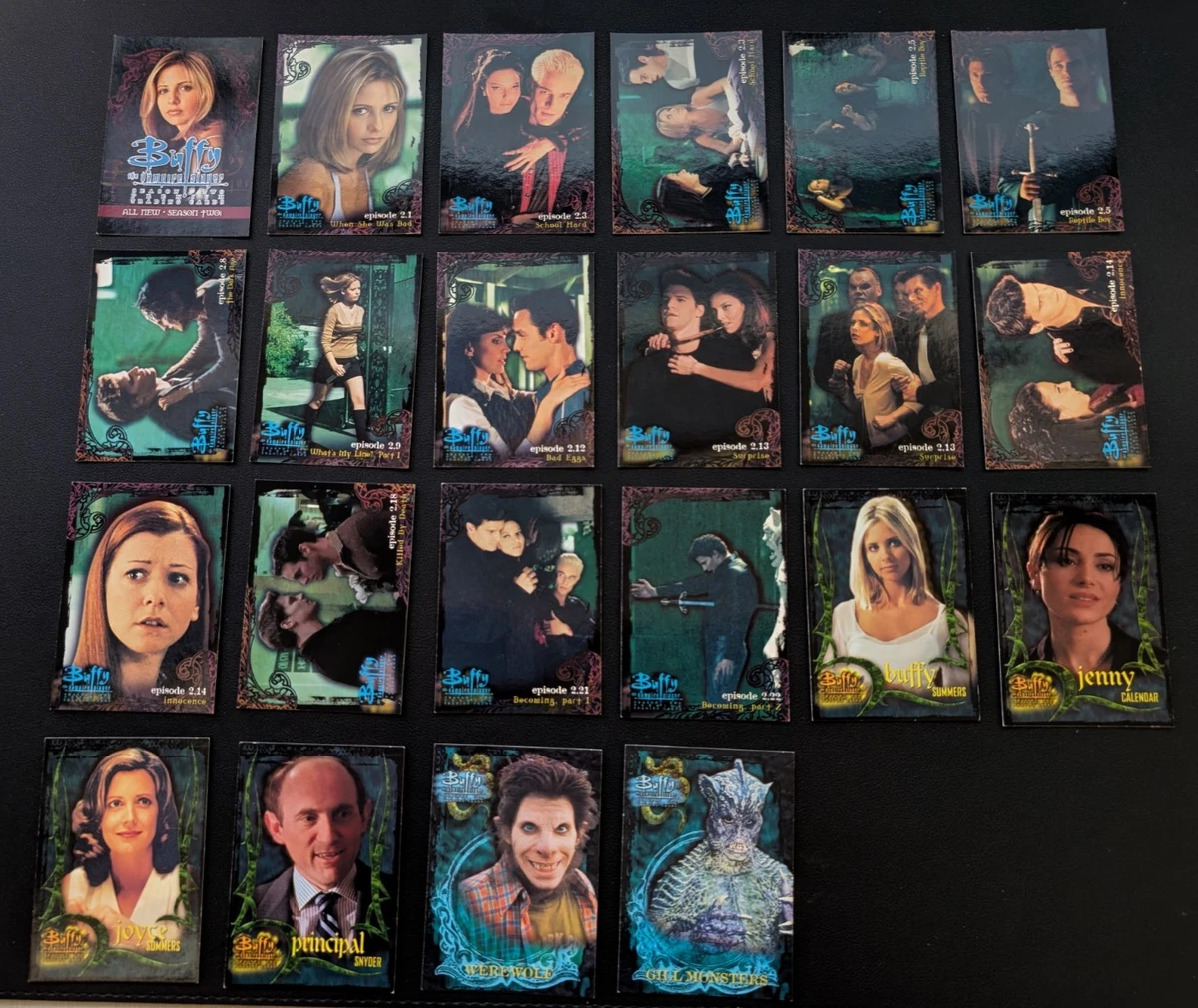 Buffy the Vampire Slayer INKWORKS Collectable Trading Card Sets