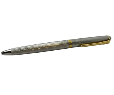 Givenchy ボールペンシルバー GIVENCHY Silver Ballpoint Pen, Excellent condition [Authentic