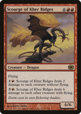 Magic MTG - Scourge of Kher Ridges - Vision of the Future - EXC - EN