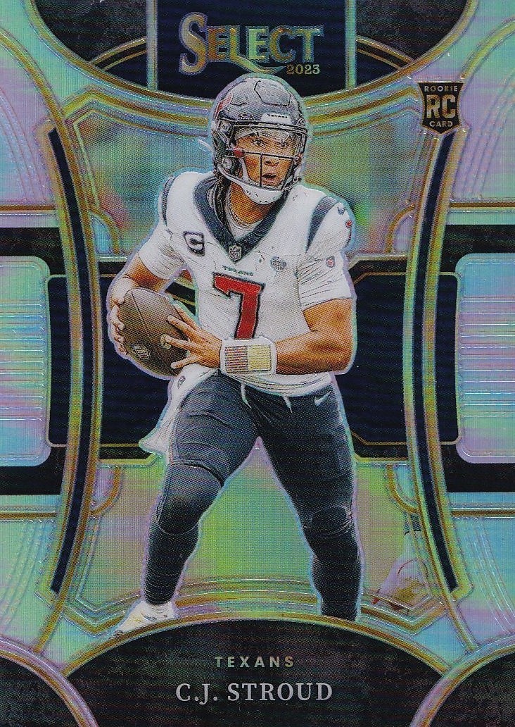 CJ Stroud 2023 Panini Select Suite Level Silver Prizm Rookie RC #438 Texans