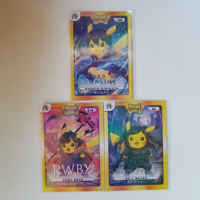 Pikachu Cosplay Anime World Ergo Proxy, Sword Art Online & RWBY Ruby Rose FE Fun