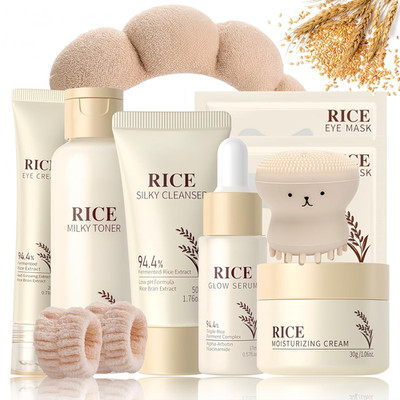 Reis Skin Care Set Geschenkset Damen - Skincare Set 10PCS - Beauty Set Mädchen -