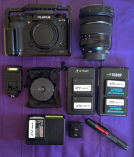 Fujifilm X-T3 Mirrorless Camera Kit w/ Cage, Lenses, Adapters, Audio