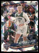 2025 Panini Prizm WNBA #129 Alysha Clark Ice Prizms