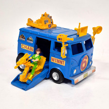 Vintage TMNT Teenage Mutant Ninja Turtles Channel 6 News Van Complete