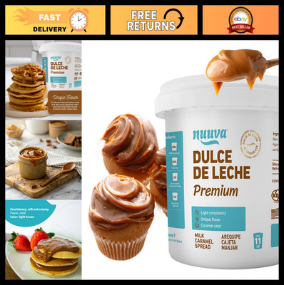 Creamy Dulce de Leche Caramel Spread - Perfect for Desserts & Baking, 11 lbs