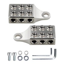 12Way Battery Terminal Connectors Fits 8 To 4/0 AWG Gauge Threaded Studs