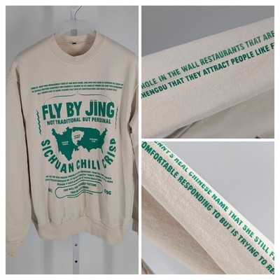 Fly By Jing 2023 Not Traditional But Personal Cream Sweatshirt Promo Netflix