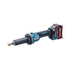 Makita 40Vmax Rechargeable Hand Grinder GD001GZ (Slide Switch)
