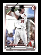 AJ VUKOVICH ⚾ 2020 1st Bowman Draft #BD-150 Arizona Diamondbacks