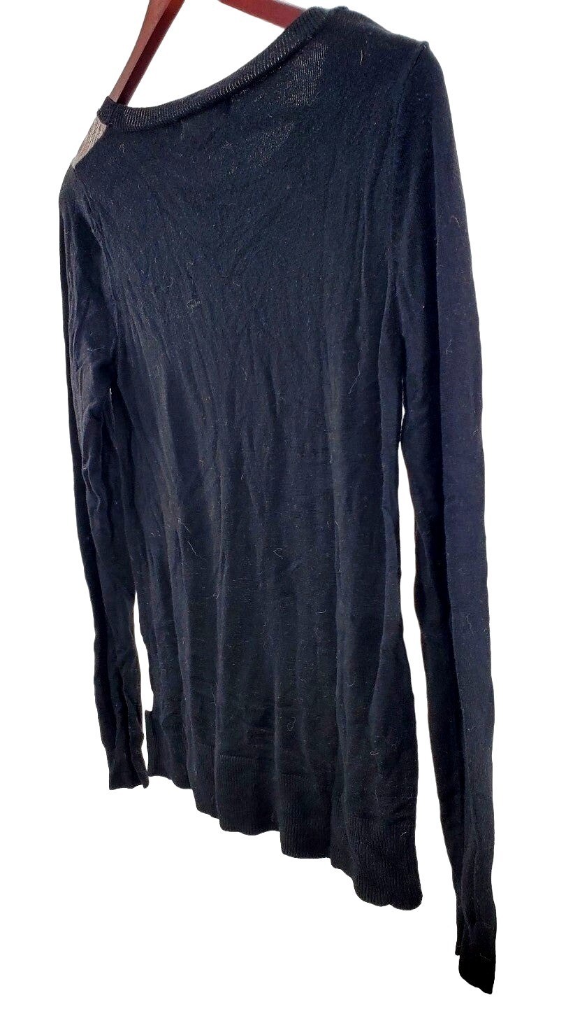 Mossimo Sweater Abstract Patchwork Colorblock Cas… - image 8