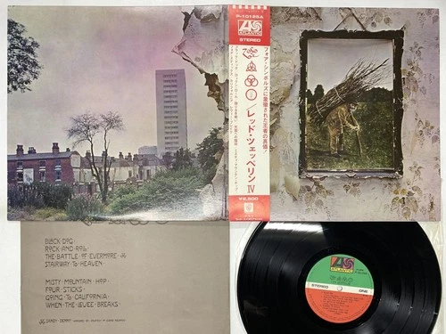 Led Zeppelin Ⅳ Japan LP OBI [94266ER]