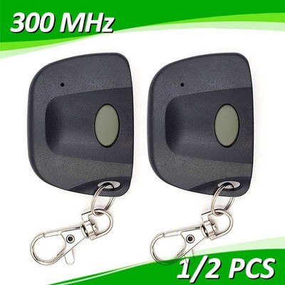 300MHZ Multicode 3089 MCS308911,3060 MCS306010, Keychain Remote 10 Dip Switches