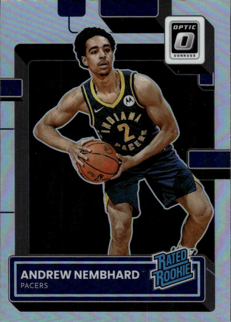 2022-23 Donruss Optic #230 Andrew Nembhard Fast Break Holo [GOATCARDS]