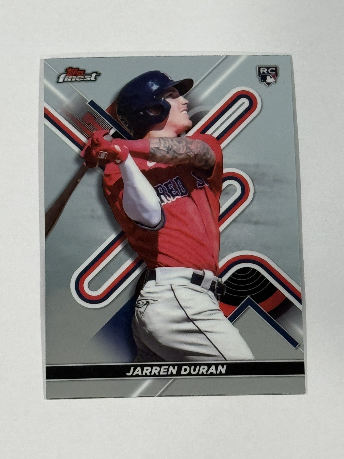 2022 Topps Finest Baseball Card #10 Jarren Duran RC