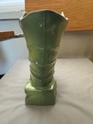 McCoy Fawn Planter 1954 USA Cornucopia Deer Gazelle Pottery Vase MCM Retro 9" H — photo 6