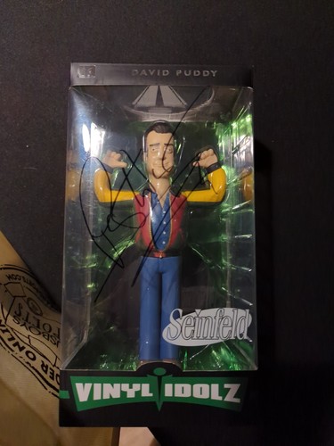 Vinyl Idolz David Puddy Signed Patrick Warbutron Seinfeld | eBay
