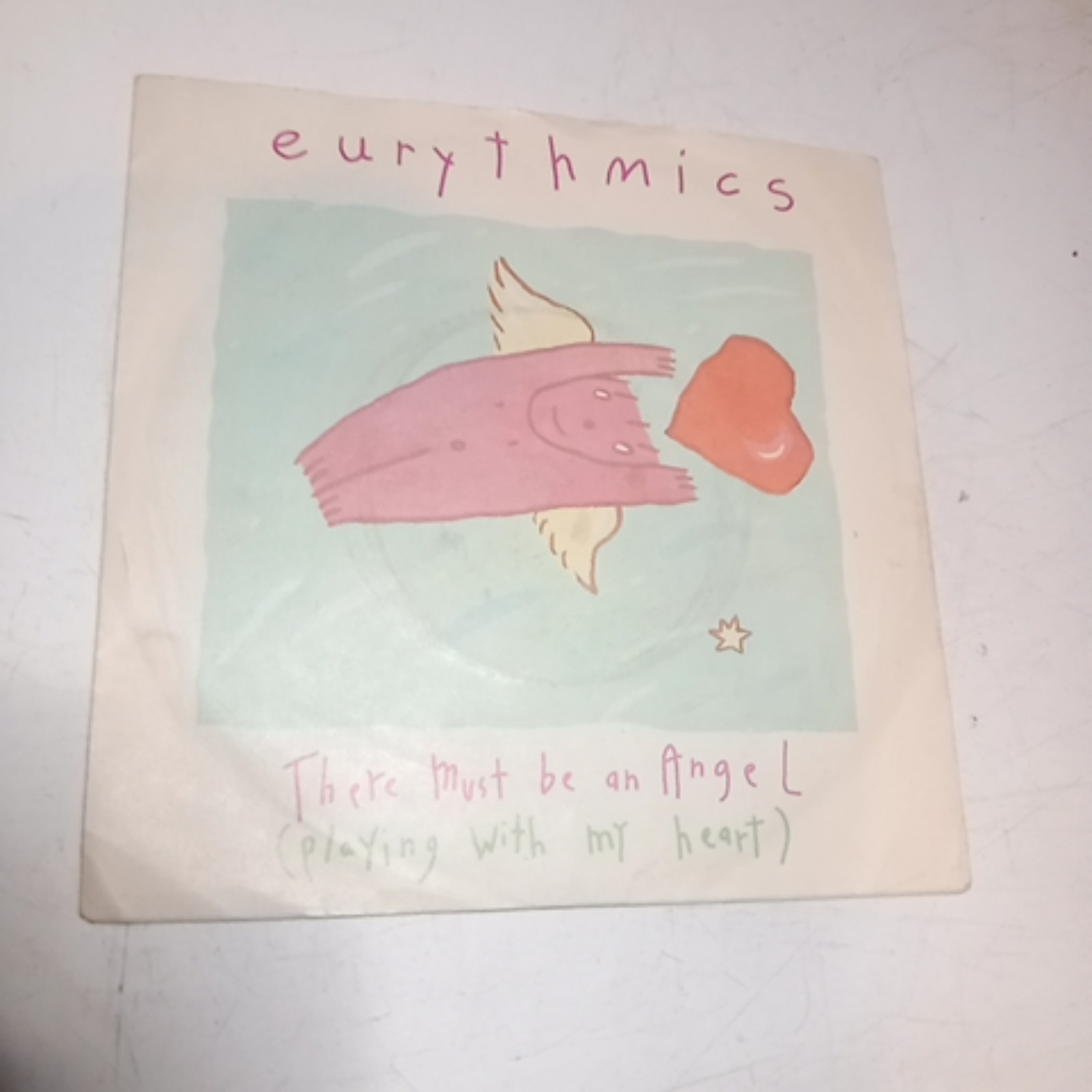 Eurythmics There Must Be An Angel 1985 Single Paper Sleeve RCA 7 Inch