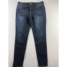 Democracy Ab Technology Skinny Jeans Dark Wash Indigo Blue Women's Size 6