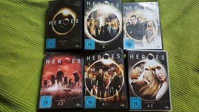 Heroes Serie DVD komplette Staffel (insgesamt 23 DVDs)