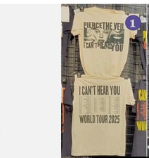 Pierce The Veil l Can't Hear You World Tour 2025 Merch T-Shirt