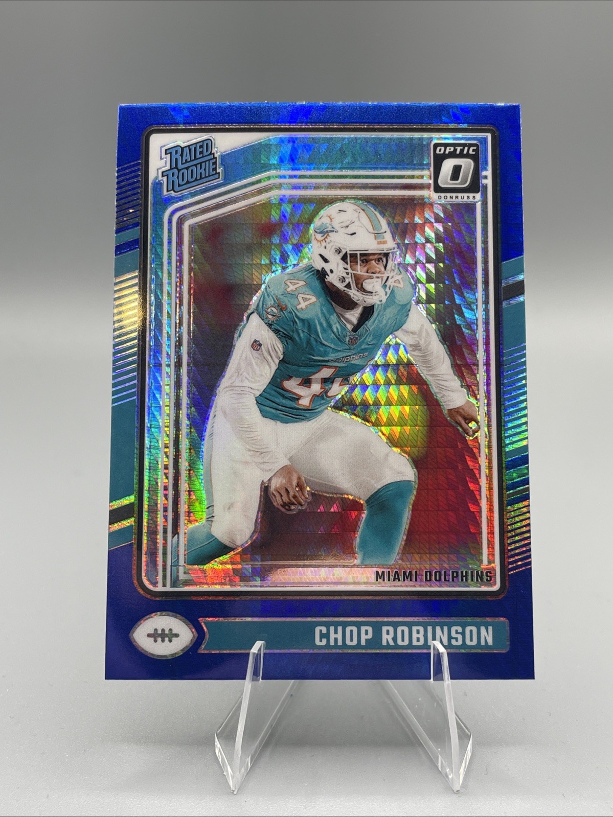 2024 Donruss Optic #219 Chop Robinson Blue Hyper