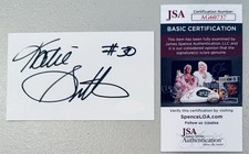 Katie Smith Signed Autographed 3x5 Card JSA Cert WNBA Basketball Hall Of Fame