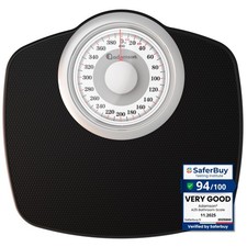 A25W Scales for Body Weight - Up to 400 LB - 5.3" Dial on 12.4" x 10.2" Platf...