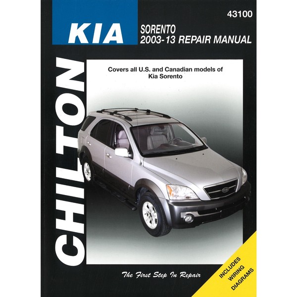 Kia Sorento 2003-2013 USA US Kanada Import Werkstatthandbuch Chilton-image