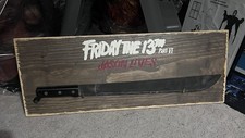 Friday The 13th Machete Prop Ontario Wall Mount Jason Voorhees.