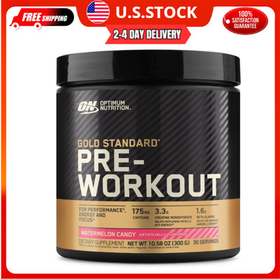 OPTIMUM NUTRITION Gold Standard PreWorkout with Creatine BetaAlanine and Ca...