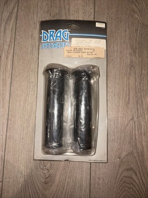 Drag Specialties Replacement Rubber Harley Grips Dual Throttle DS-243263 NEW
