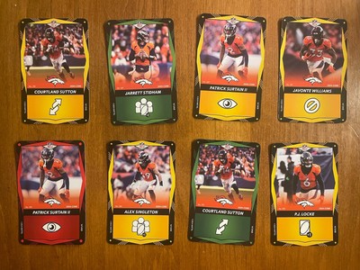 2024 UNO Elite NFL Denver Broncos Team Lot- Sutton, Surtain, Williams + More