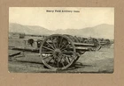 VINTAGE POSTCARD "HEAVY FIELD ARTILLERY GUNS" WWI WORLD WAR 1 MILITARY STRATTON
