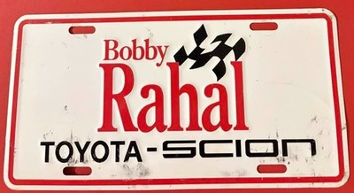 Bobby Rahal Toyota Scion Dealership Booster License Plate Pennsylvania Dealer