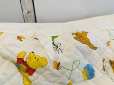 Disney Winnie The Pooh Classic Pooh 100% Cotton Fitted Crib Sheet in Ivory, Butter, Aqua and Orange Disney Winnie The Pooh Classic Pooh 100% Cotton Fitted Crib Sheet in Ivory, Butter, Aqua and Orange