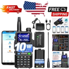 Portable TIDRADIO Handheld Radio - 10W Power, USB-C, and 8 Bands for Adventures