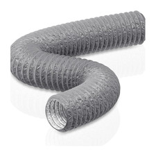 HG Power 150mm Abluftschlauch 5m Flexibel PVC Alu Schallged