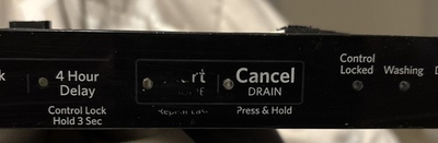 #ad #ad Whirlpool Washer Control Panel W11113883 For Parts Or Repair Not Working $12.99