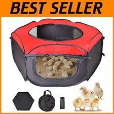 Portable Chicken Brooder Box Kit - Ideal Size for 15 Chicks