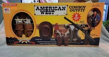 Tootsie Toy American West Cowboy Set Cap Rifle with Pair of Cap Pistols Outfit