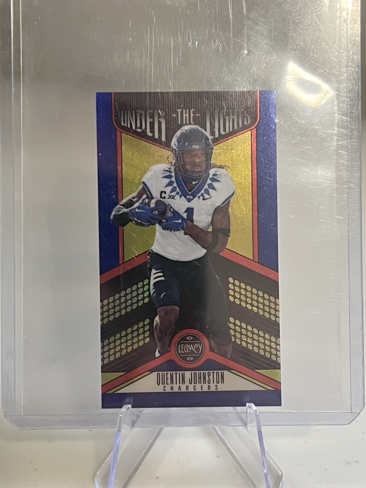 Quentin Johnston Panini Legacy Under the Lights #ULQJO Premium Edition-Mini