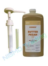 Dunkin Butter Pecan Swirl With Pump 64 Oz Jug  FREE SHIPPING