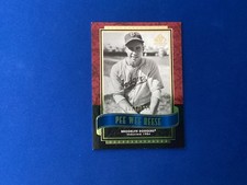 Pee Wee Reese 2003 SP Legendary Cuts Shortprint #98 (#/1299) Brooklyn Dodgers