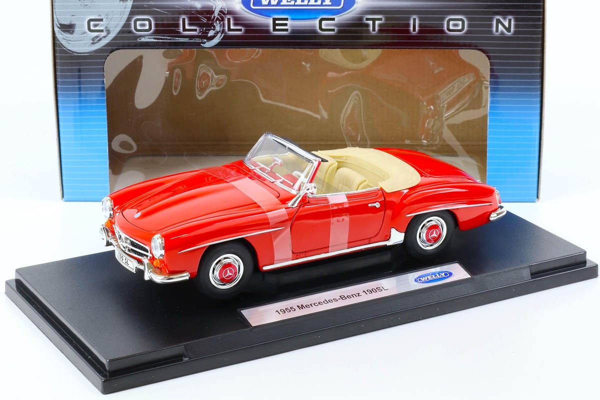 WELLY 1 18 MERCEDES BENZ 190 SL 1955 - Red online kaufen | eBay.de