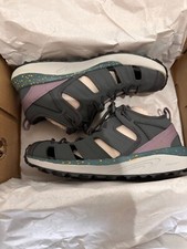 BNIB Columbia Women's Trailstorm H20 Shoe, Size 6, Dark Grey, Deep Wisteria