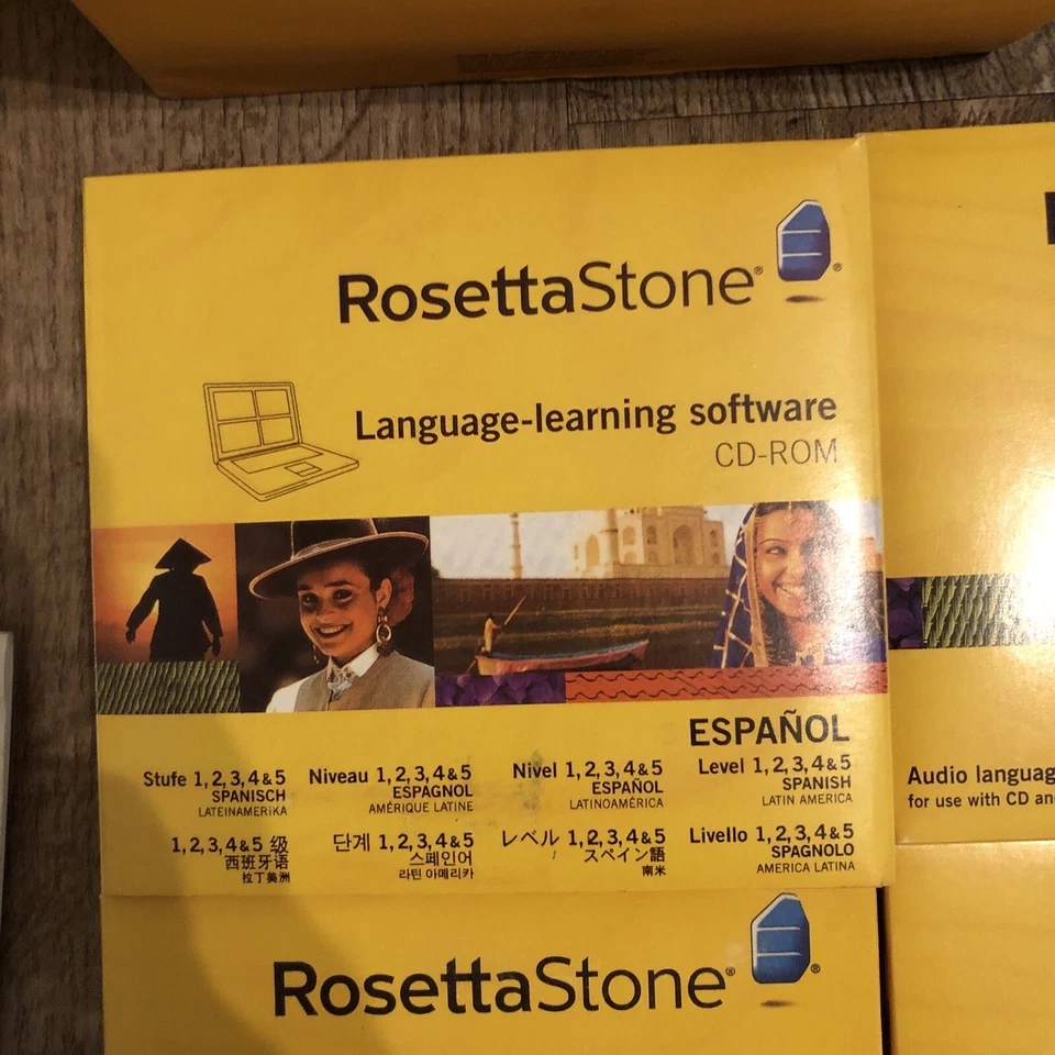 Rosetta Stone Spanish Latin America Version 3 Level 1-5 Near Complete Program - Image 2 of 4